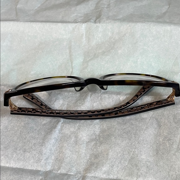 Coach Women's Glasses in Brown Pattern - Picture 3 of 6